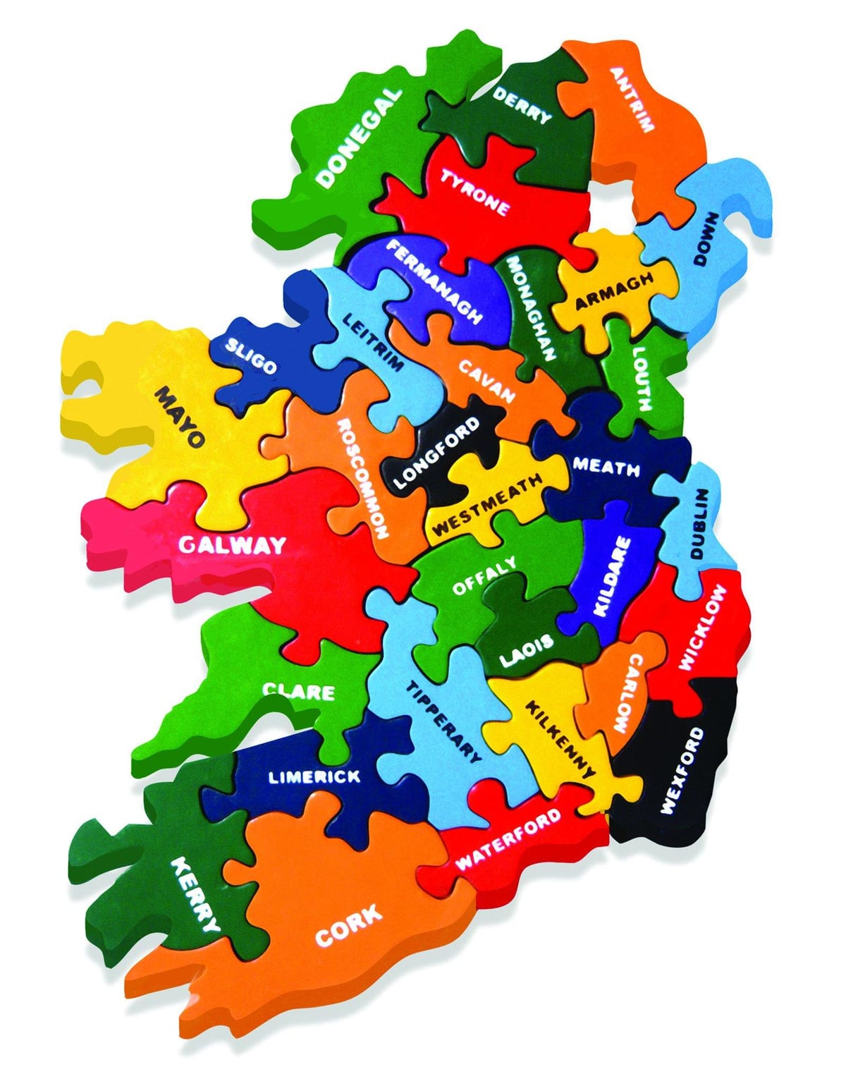 mapa da irlanda do enigma
