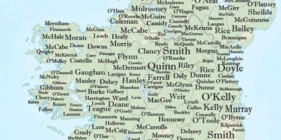 Irlanda do nome do mapa