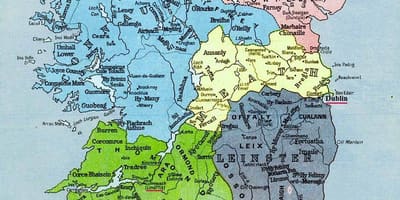 Mapa de megalítico irlanda 