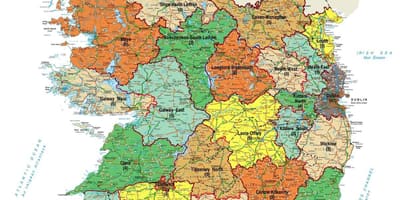 Mapa do ordnance survey irlanda visualizador de mapa
